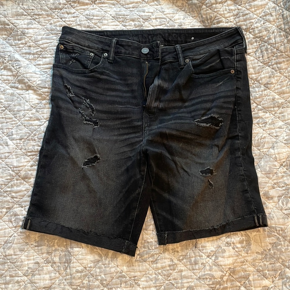American eagle jean shorts